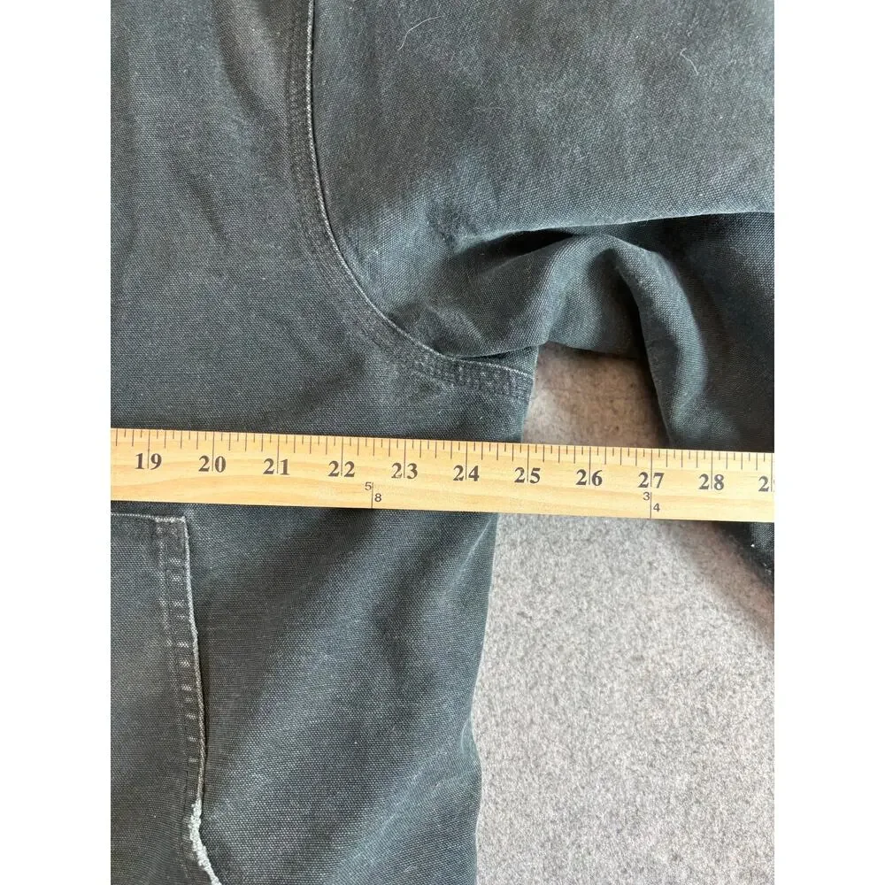 VINTAGE Carhartt Arctic Jacket Men Duck Traditional Quilt Lined Workwear 46 Tall - Picture 2 of 7